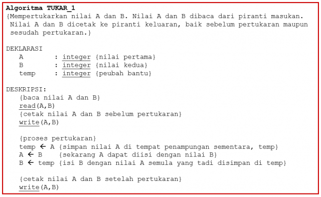 Tutorial C++ : #1 Konsep Algoritma - agussuratna.net