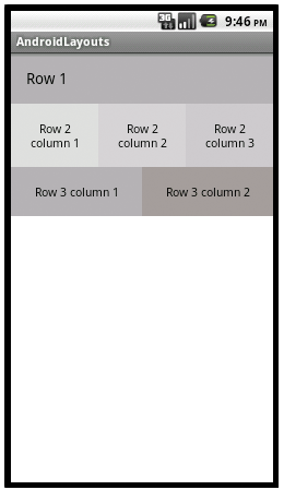 Import android os bundle. Android layouts. relative layout in android.